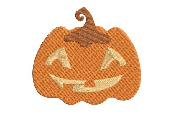 Cheerful Jack-o'-Lantern Pumpkin Embroidery Design Review