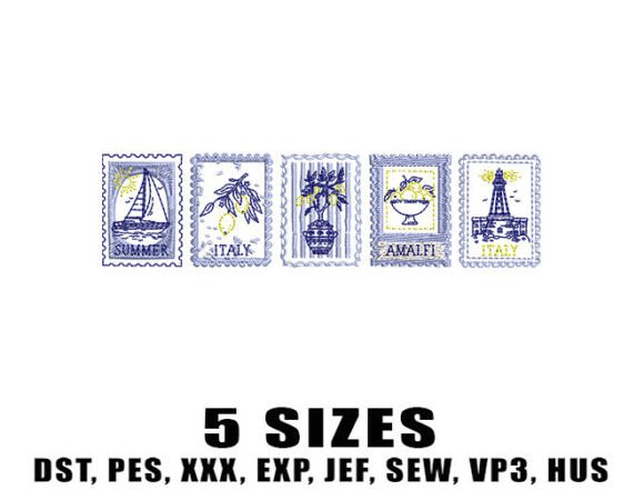 Coastal Aesthetic Embroidery Designs for Seasonal Use