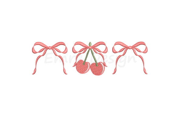 Coquette Cherry Embroidery Design Review for Craft Fair Success