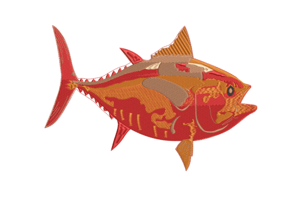 Creative Fish Embroidery Design Review for Gift Products