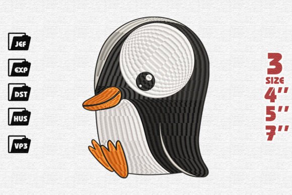 Cute Penguin Embroidery Review for Seasonal Use