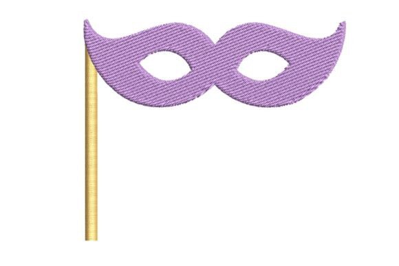 Elegant Masquerade Mask Embroidery Design Review