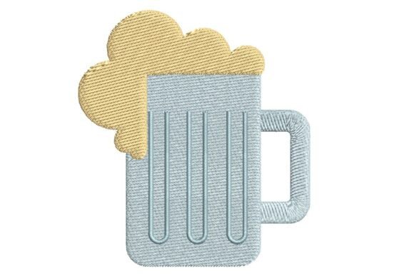 Foaming Beer Mug Embroidery Design Review