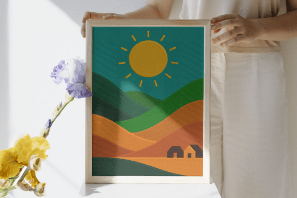 Golden Sun Hills Embroidery Design Review for Apparel Projects