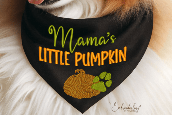 Halloween Pet Bandana Machine Embroidery Review
