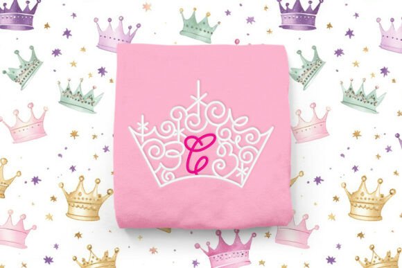 Magical Tiara with Letter C Embroidery Review for Craft Fairs