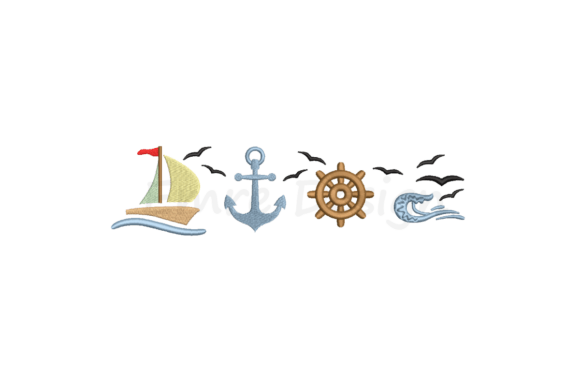 Nautical Embroidery Design Review for Seasonal Products