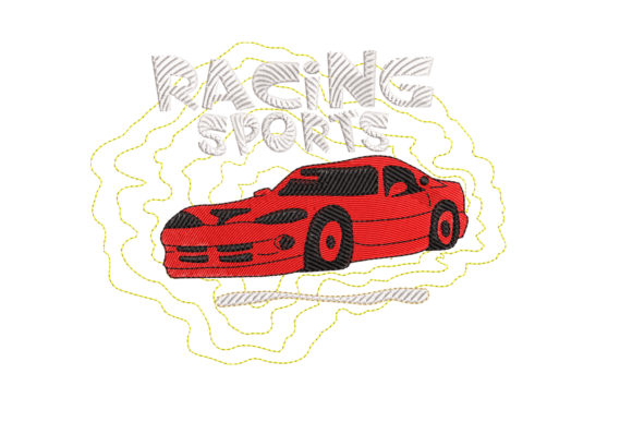 Racing Car Embroidery Design Review for Craft Fair Success