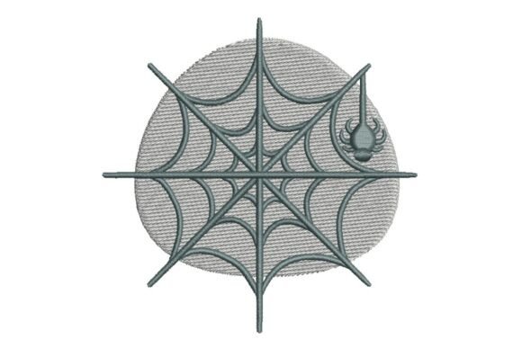 Spooky Spider Web with Spider Embroidery Design Review
