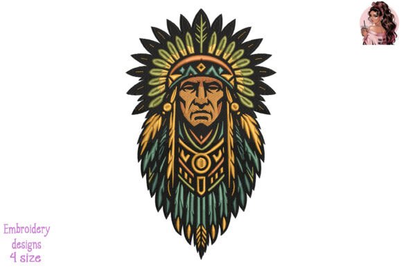 Totemic Forest Chief Embroidery Review: A Tribal Touch for Handmade Gifts